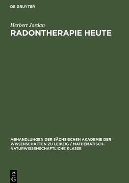 Radontherapie heute