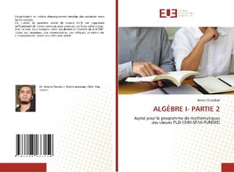 ALGÈBRE I- PARTIE 2