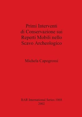 Primi Interventi di Conservazione sui Reperti Mobili nello Scavo Archeologico