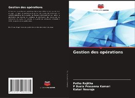 Gestion des opérations