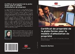 Certificat de propriété de la plate-forme pour le modèle d'attestation de propriété