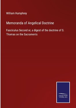 Memoranda of Angelical Doctrine