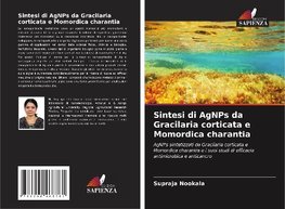 Sintesi di AgNPs da Gracilaria corticata e Momordica charantia