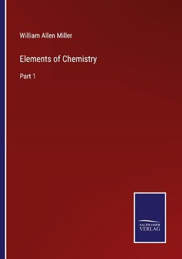 Elements of Chemistry