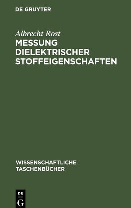 Messung dielektrischer Stoffeigenschaften