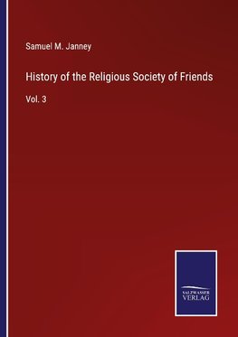 History of the Religious Society of Friends