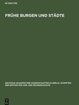 Frühe Burgen und Städte