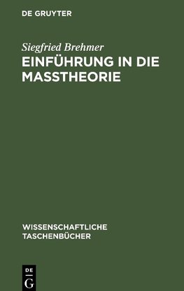 Einführung in die Maßtheorie