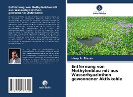 Entfernung von Methylenblau mit aus Wasserhyazinthen gewonnener Aktivkohle