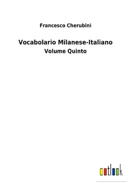 Vocabolario Milanese-Italiano