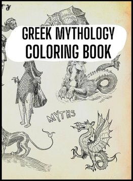 Greek Mythology Coloring Book