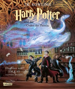 Harry Potter und der Orden des Phönix (farbig illustrierte Schmuckausgabe) (Harry Potter 5)