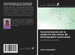 Caracterización de la molécula bio-activa de Andrographis paniculata