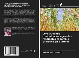 Construyendo comunidades agrícolas resilientes al cambio climático en Burundi