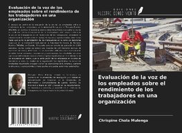 Evaluación de la voz de los empleados sobre el rendimiento de los trabajadores en una organización