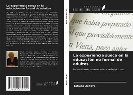 La experiencia sueca en la educación no formal de adultos