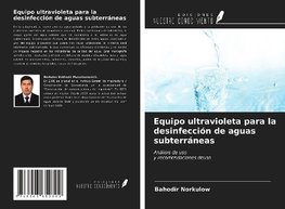 Equipo ultravioleta para la desinfección de aguas subterráneas