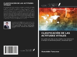 CLASIFICACIÓN DE LAS ACTITUDES VITALES