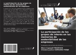 La participación de los grupos de interés en las memorias de sostenibilidad de las empresas