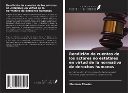 Rendición de cuentas de los actores no estatales en virtud de la normativa de derechos humanos