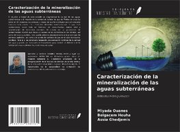 Caracterización de la mineralización de las aguas subterráneas