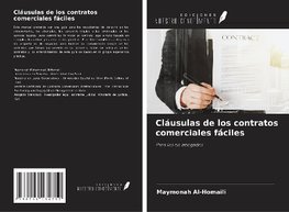 Cláusulas de los contratos comerciales fáciles