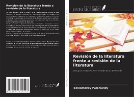 Revisión de la literatura frente a revisión de la literatura