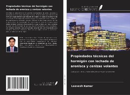 Propiedades técnicas del hormigón con lechada de arenisca y cenizas volantes