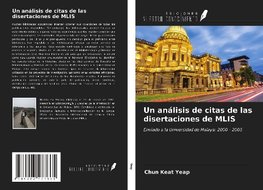 Un análisis de citas de las disertaciones de MLIS