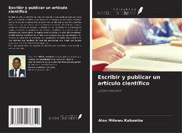 Escribir y publicar un artículo científico