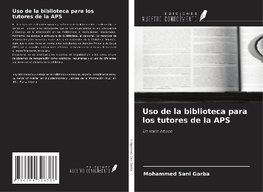 Uso de la biblioteca para los tutores de la APS