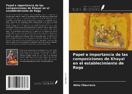 Papel e importancia de las composiciones de Khayal en el establecimiento de Raga