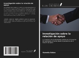 Investigación sobre la relación de apoyo