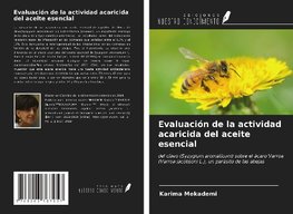 Evaluación de la actividad acaricida del aceite esencial