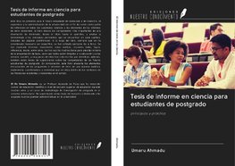 Tesis de informe en ciencia para estudiantes de postgrado