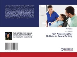 Pain Assessment for Children in Dental Setting