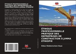 ÉTHIQUE PROFESSIONNELLE PRATIQUE DES ENTREPRISES DE CONSTRUCTION À JIMMA ETHIOPIE