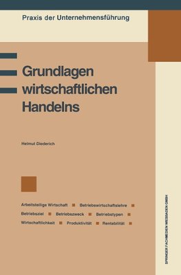 Grundlagen wirtschaftlichen Handelns