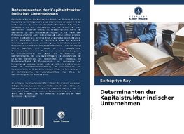 Determinanten der Kapitalstruktur indischer Unternehmen