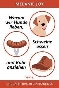 Warum wir Hunde lieben, Schweine essen und Kühe anziehen