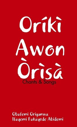 Oriki Awon Orisa