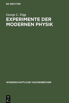 Experimente der modernen Physik