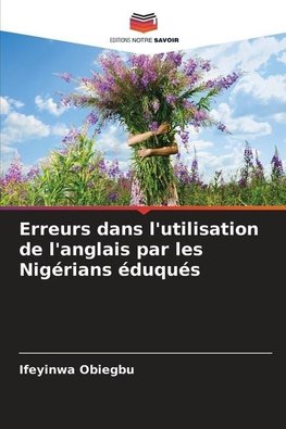 Erreurs dans l'utilisation de l'anglais par les Nigérians éduqués