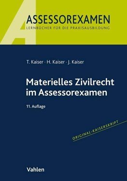 Materielles Zivilrecht im Assessorexamen