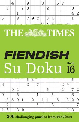 The Times Fiendish Su Doku Book 16