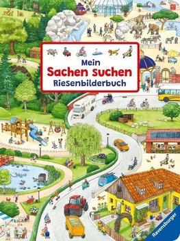 Sachen suchen im Riesenbilderbuch-Format