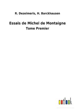 Essais de Michel de Montaigne