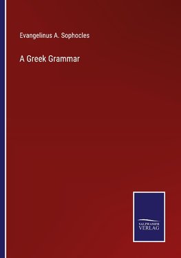 A Greek Grammar