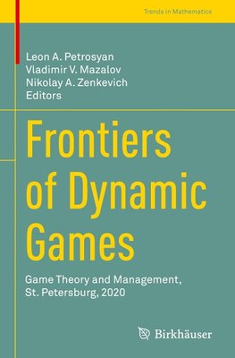 Frontiers of Dynamic Games