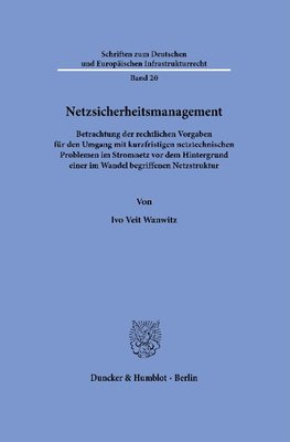 Netzsicherheitsmanagement.